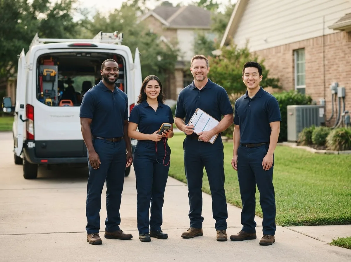 Certified HVAC technician near Magnolia, TX
